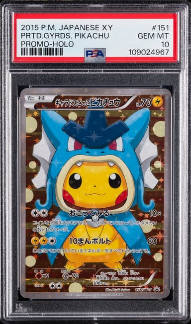 Pretend Gyarados Pikachu