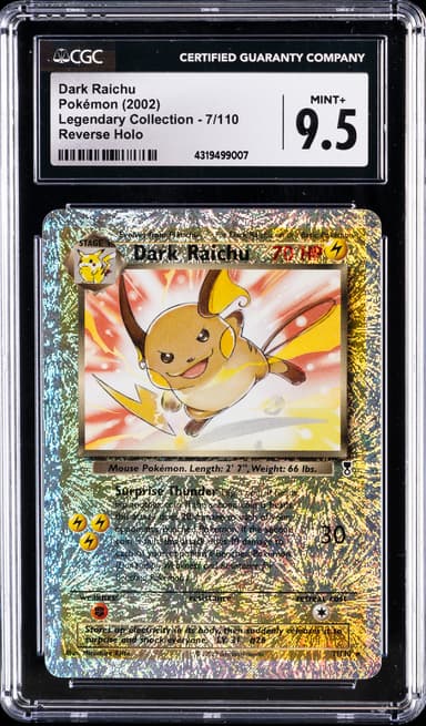 Dark Raichu-Reverse Foil