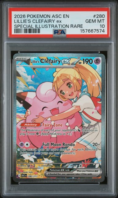 Lillie's Clefairy EX