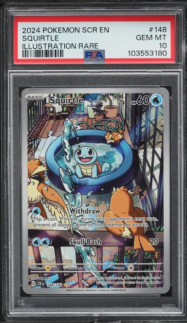 SCARLET & VIOLET STELLAR CROWN IR SQUIRTLE