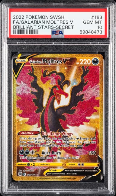 Full Art/Galarian Moltres V