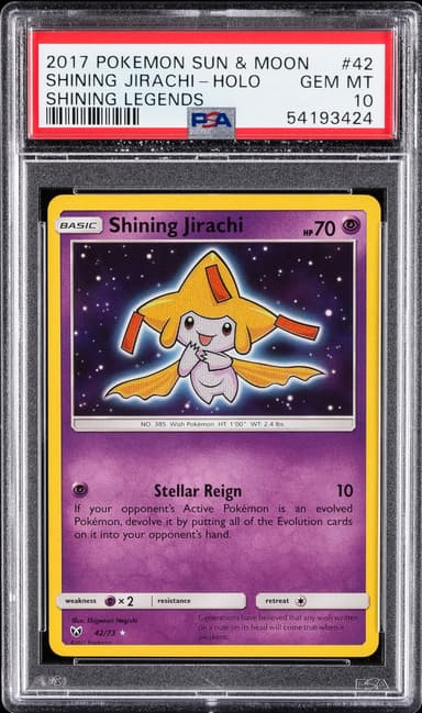 Shining Jirachi-Holo