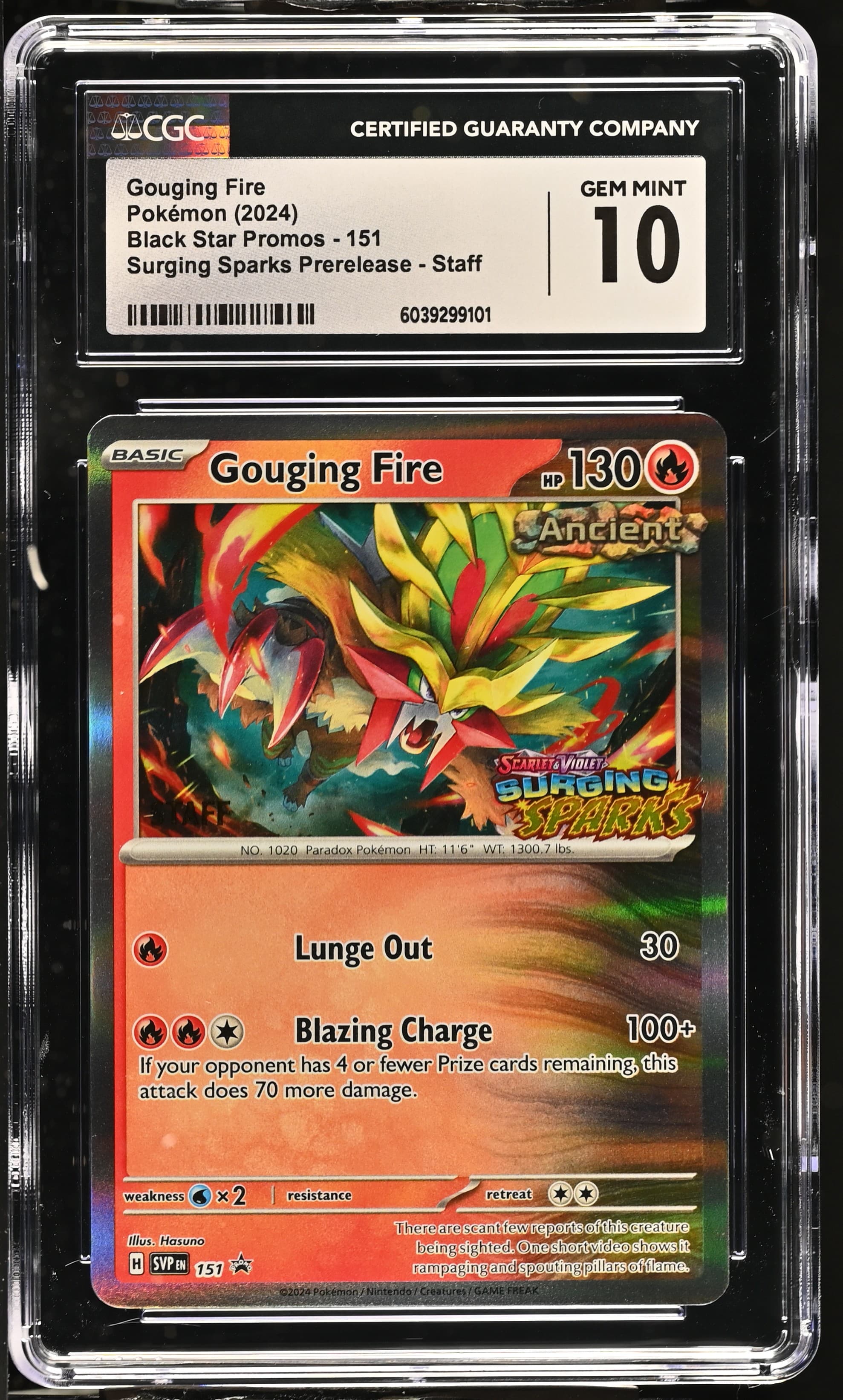 Gouging Fire