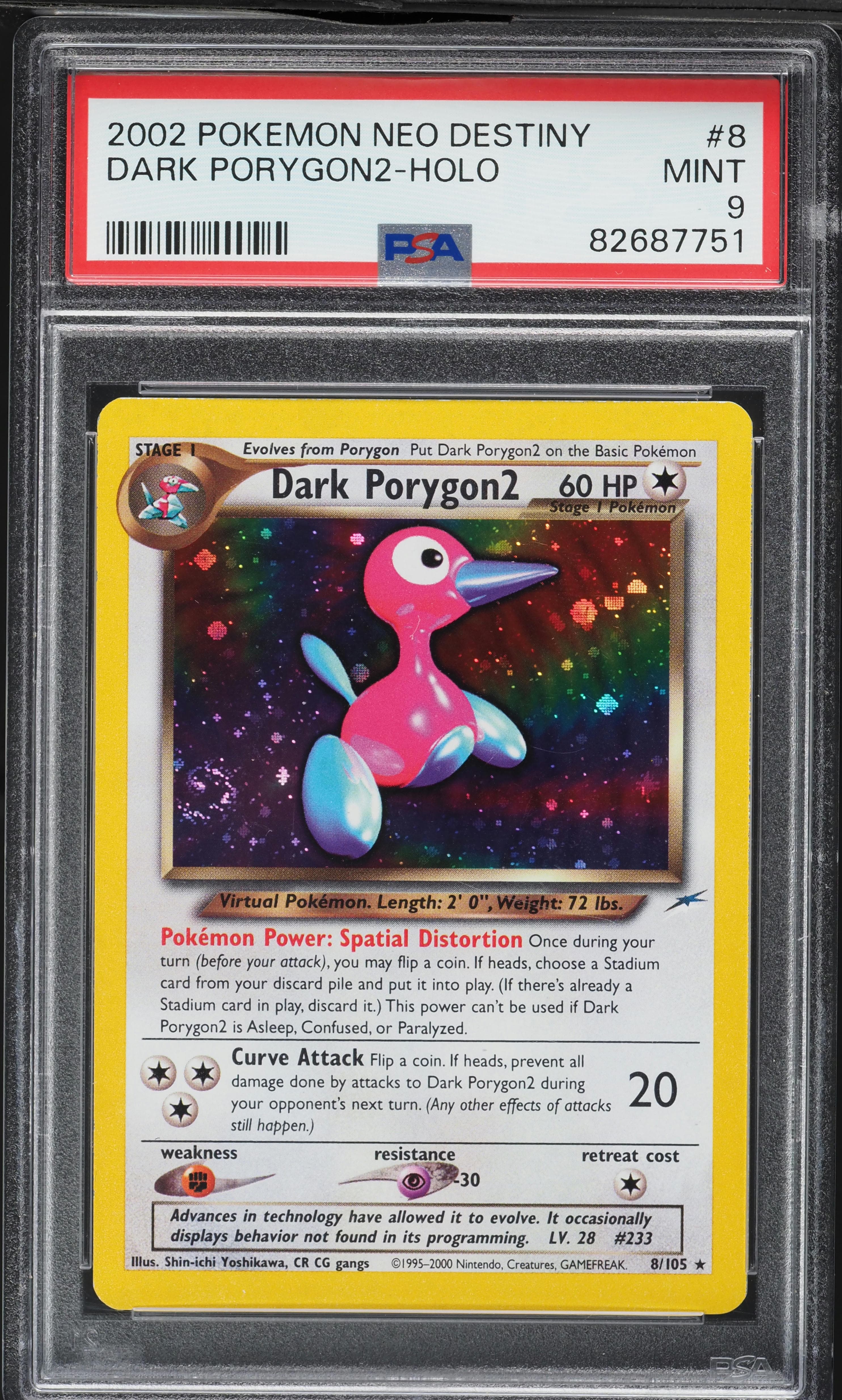 Dark PORYGON2-Holo