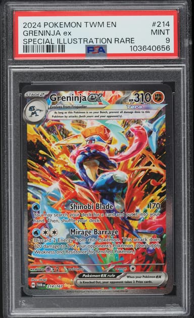 SV TWILIGHT MASQUERADE SIR GRENINJA EX