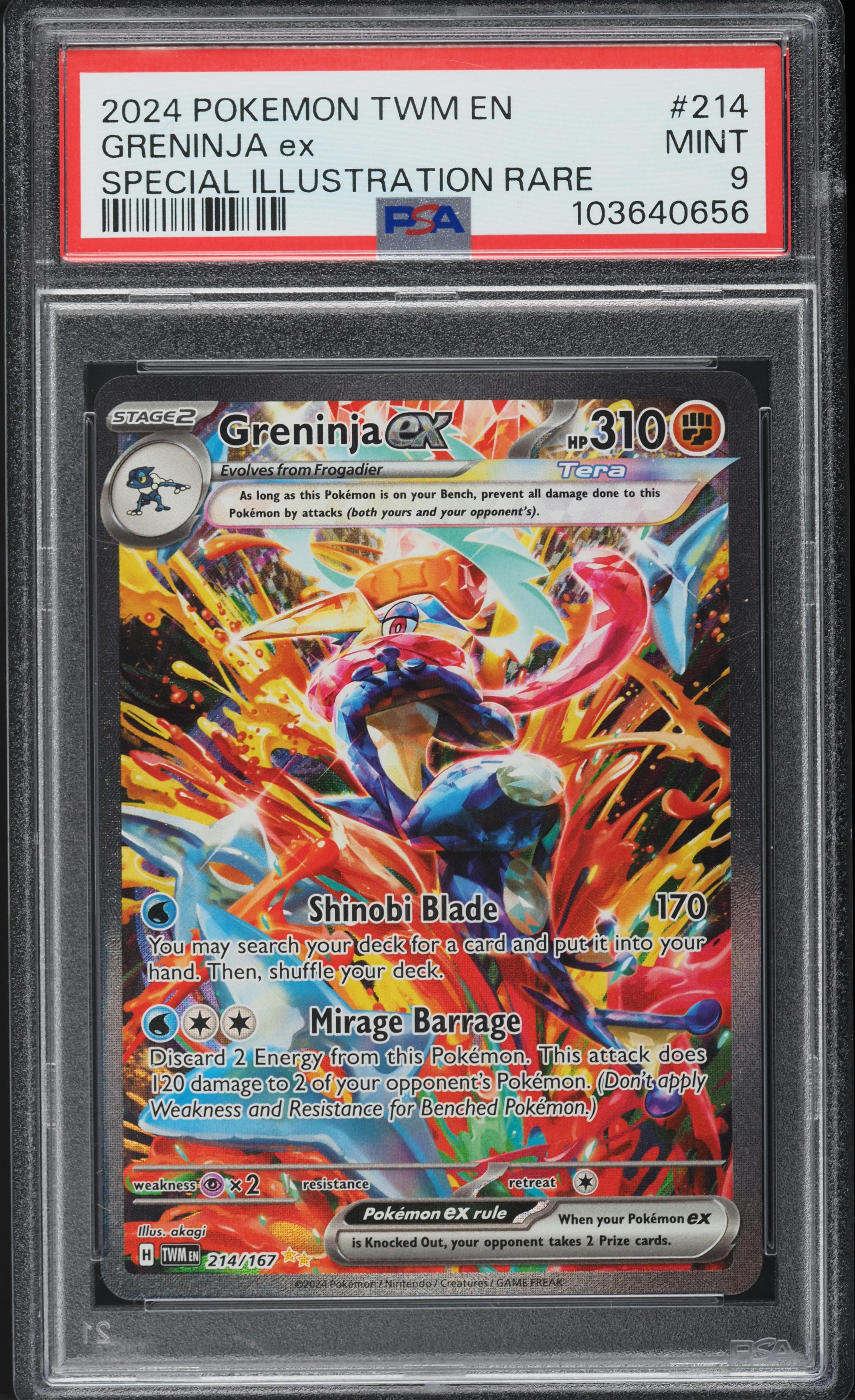 SV TWILIGHT MASQUERADE SIR GRENINJA EX
