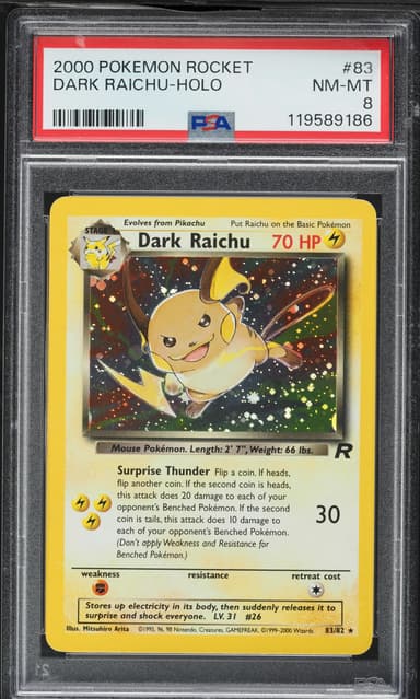 Dark Raichu-Holo