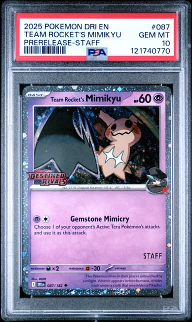Team Rocket's Mimikyu