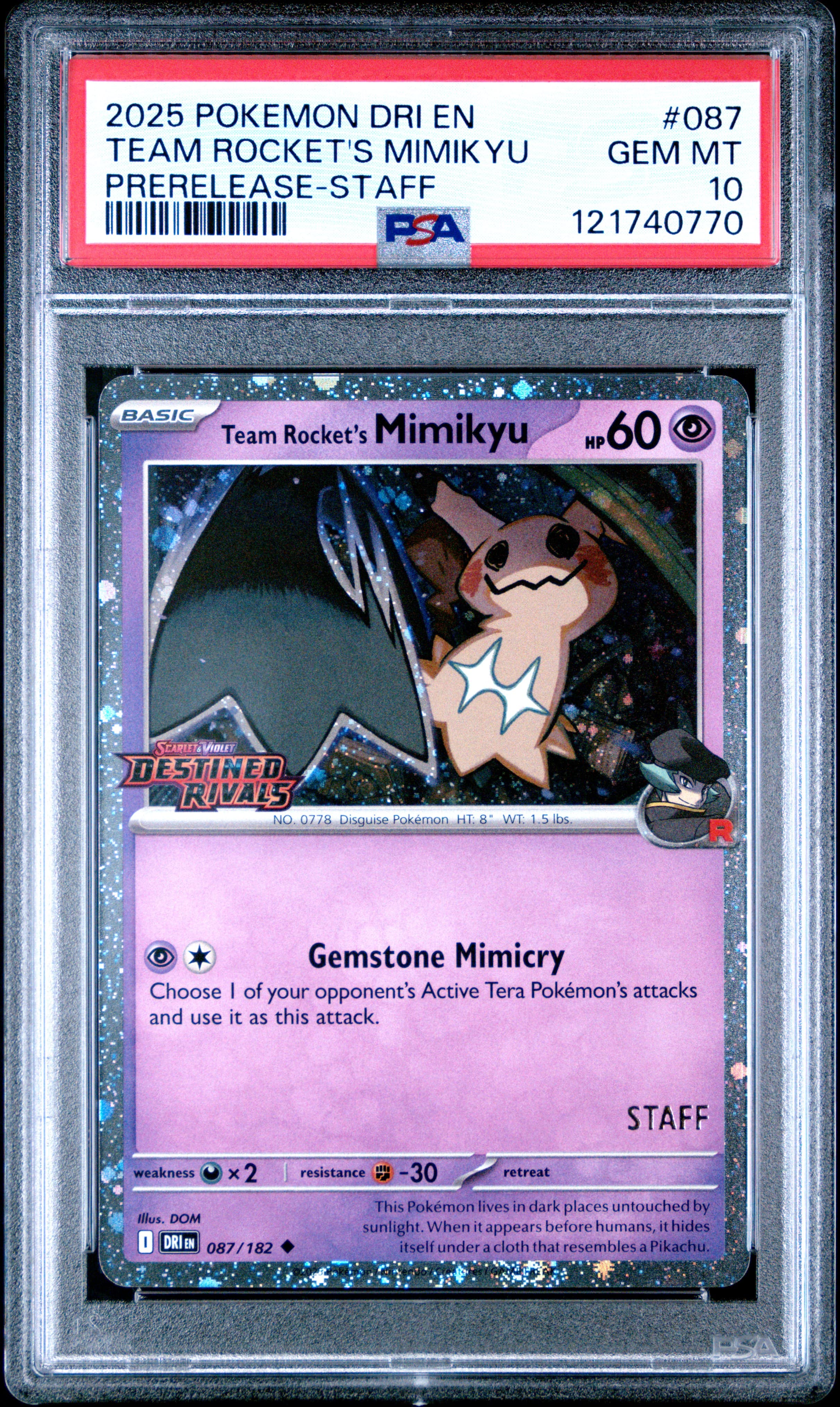 Team Rocket's Mimikyu
