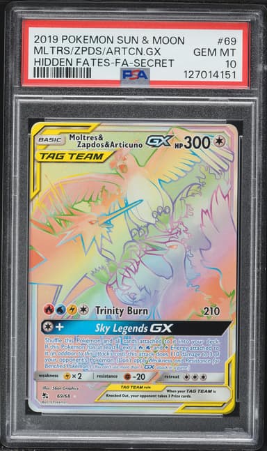 Full Art/Moltres & Zapdos & Articuno GX