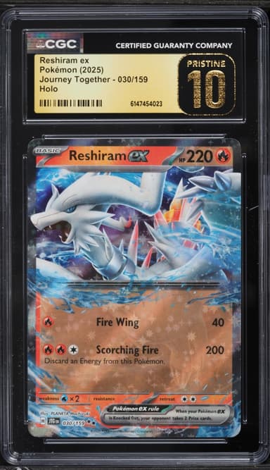 Pokemon Scarlet & Violet Journey Together Holo Reshiram ex #30