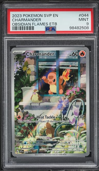 SV BLACK STAR PROMO OBSIDIAN FLAMES ETB CHARMANDER