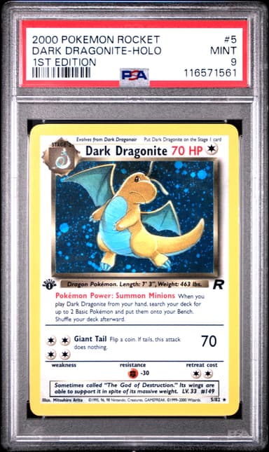 Dark Dragonite-Holo 1st Edition