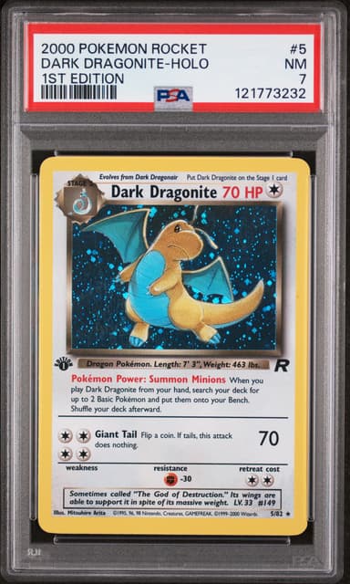 Dark Dragonite-Holo 1st Edition