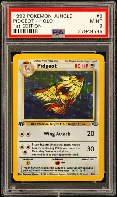 Pidgeot-Holo 1st Edition