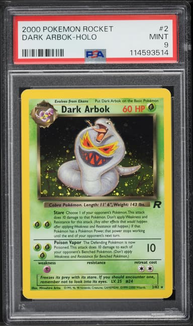 Dark Arbok-Holo