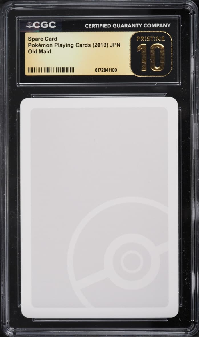 Pokemon Japanese Playing Cards Old Maid Spare Card