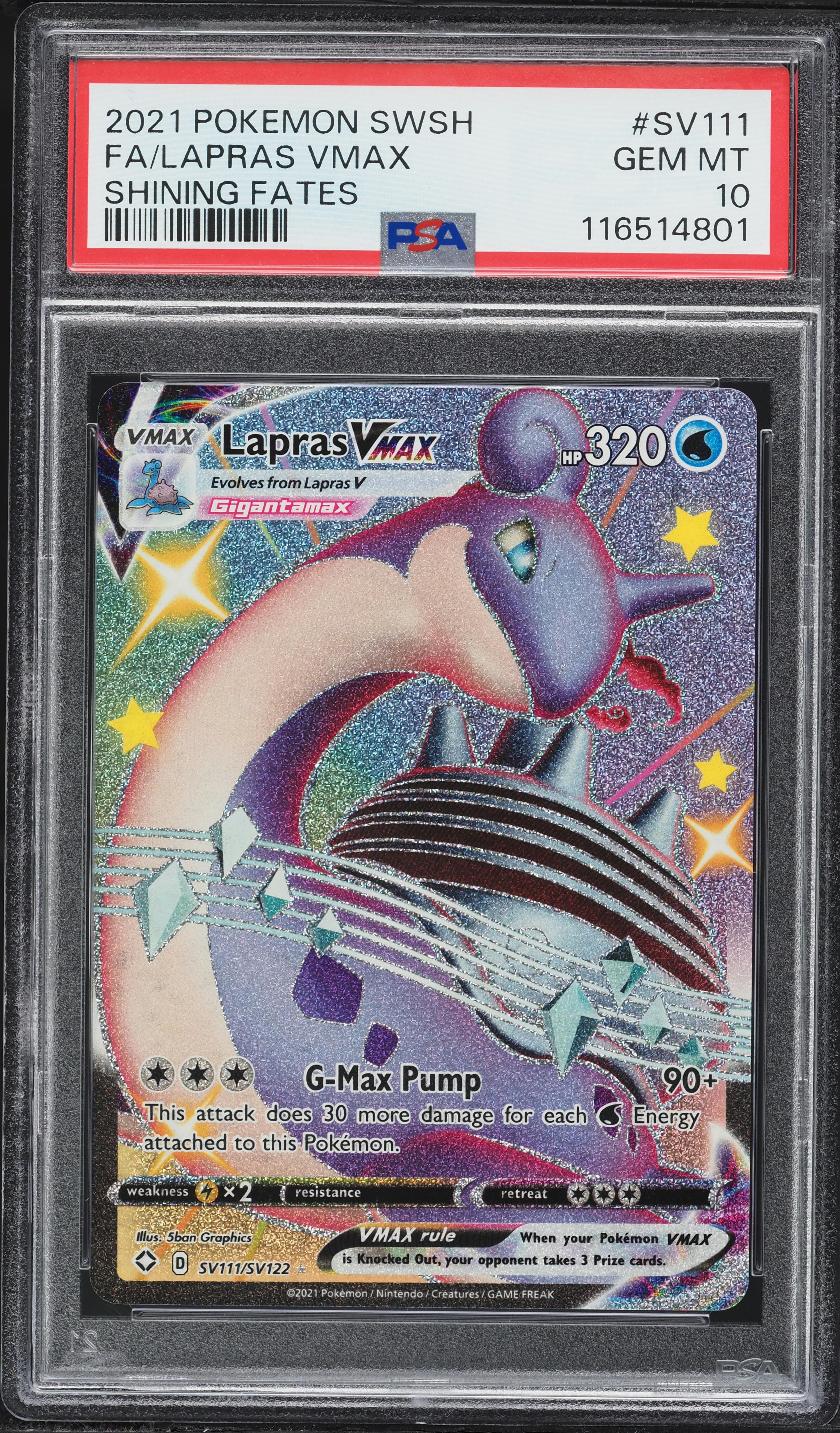 Full Art/Lapras Vmax