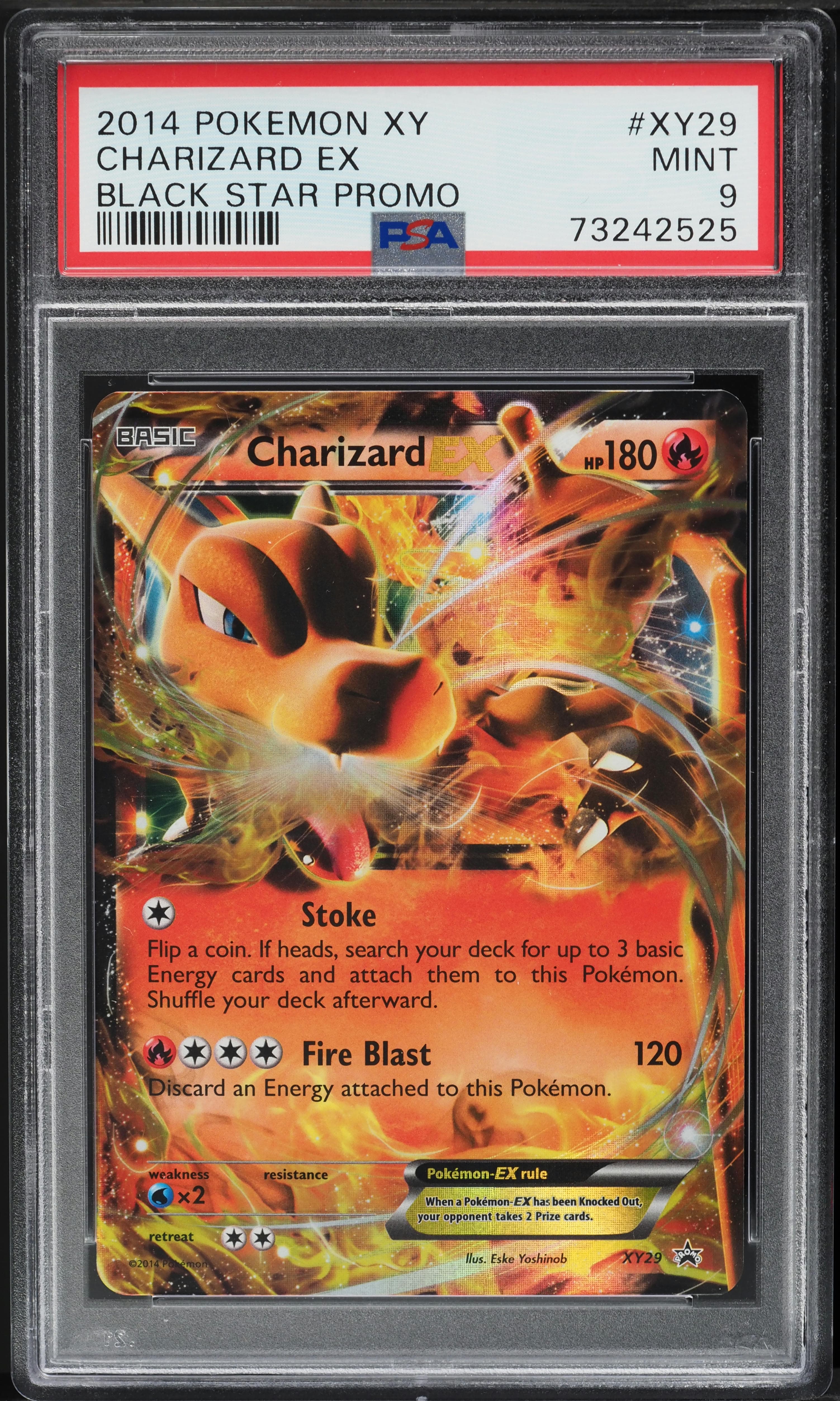 XY BLACK STAR PROMO CHARIZARD EX