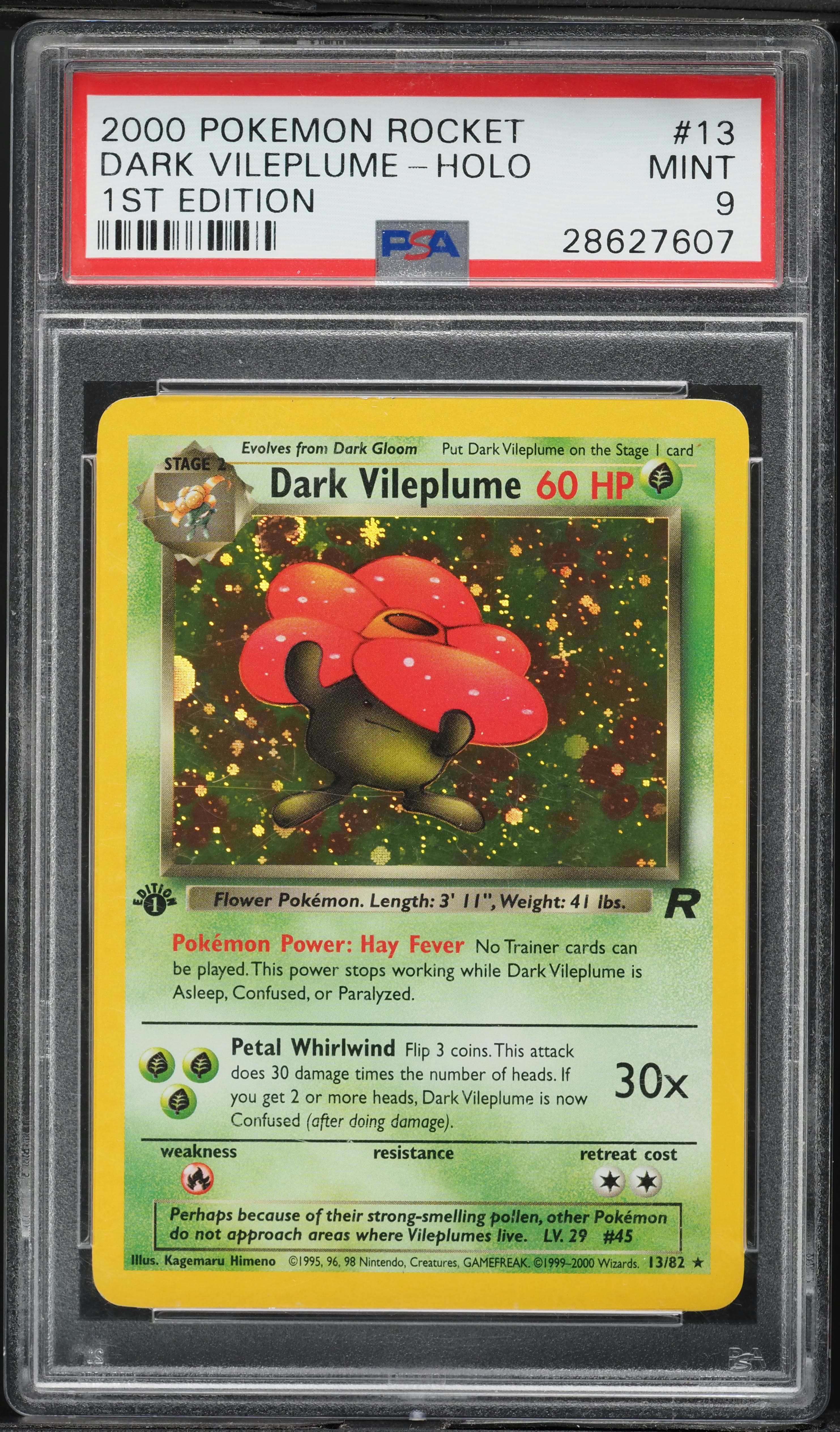 Dark Vileplume-Holo 1st Edition