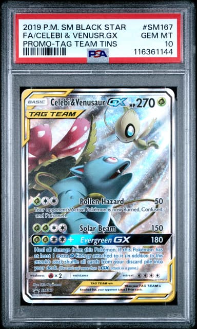 Full Art/Celebi & Venusaur GX