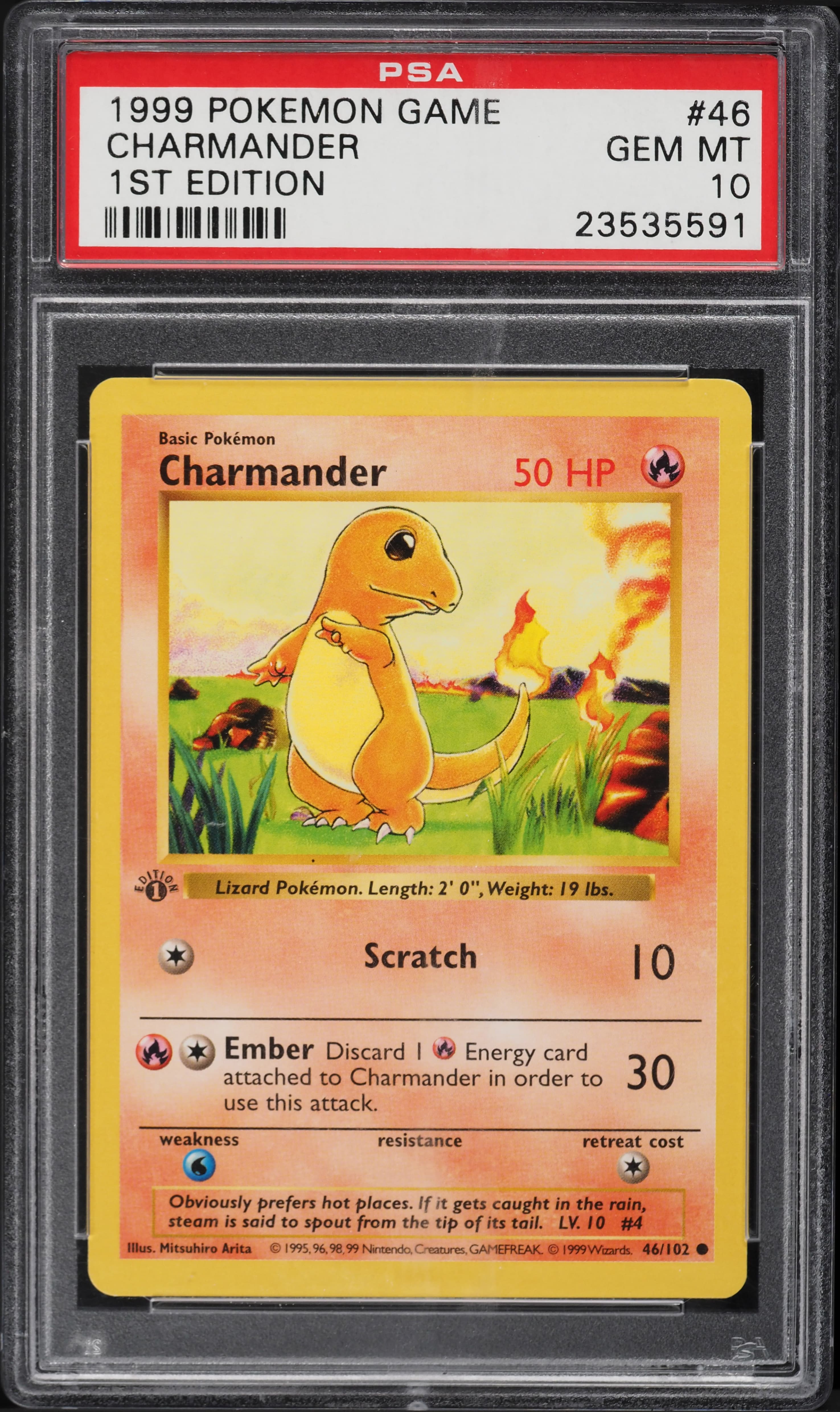 Charmander 1st Edition