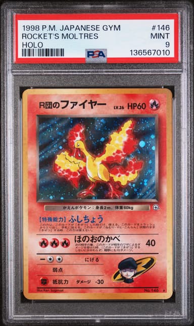 Rocket's Moltres-Holo