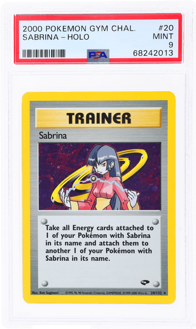 GYM CHALLENGE HOLO SABRINA
