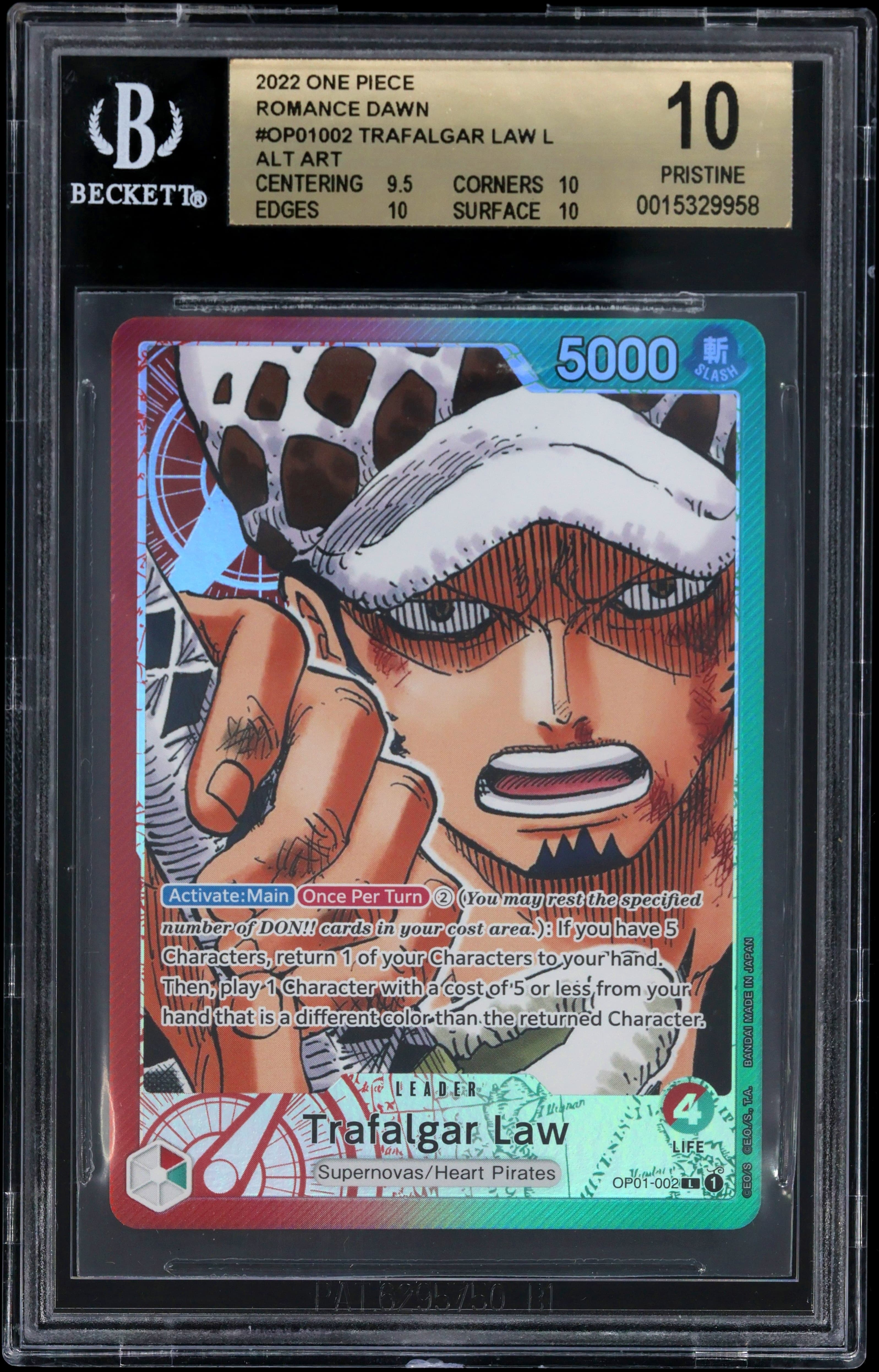 Trafalgar Law ALT ART L ERR/("play 1...")