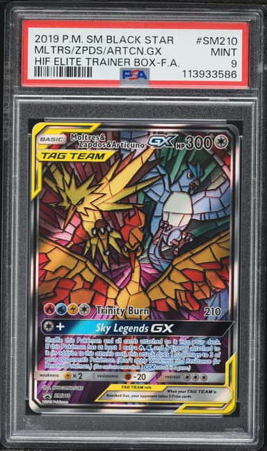 Full Art/Moltres & Zapdos & Articuno GX