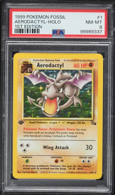 Aerodactyl-Holo 1st Edition