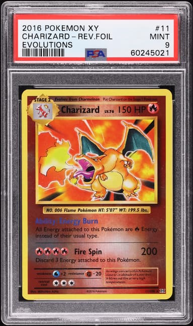 Charizard-Reverse Foil