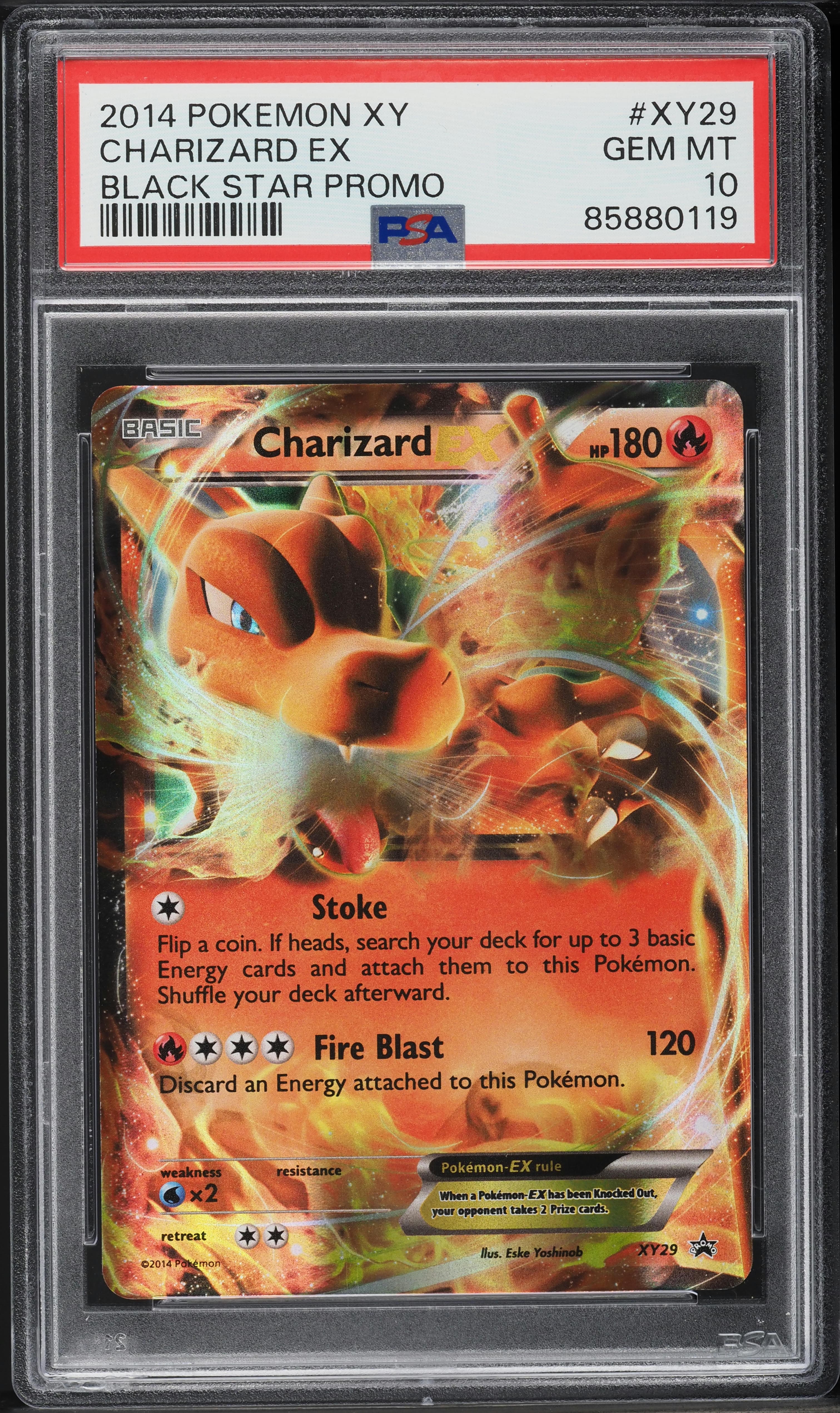 XY BLACK STAR PROMO HOLO CHARIZARD EX