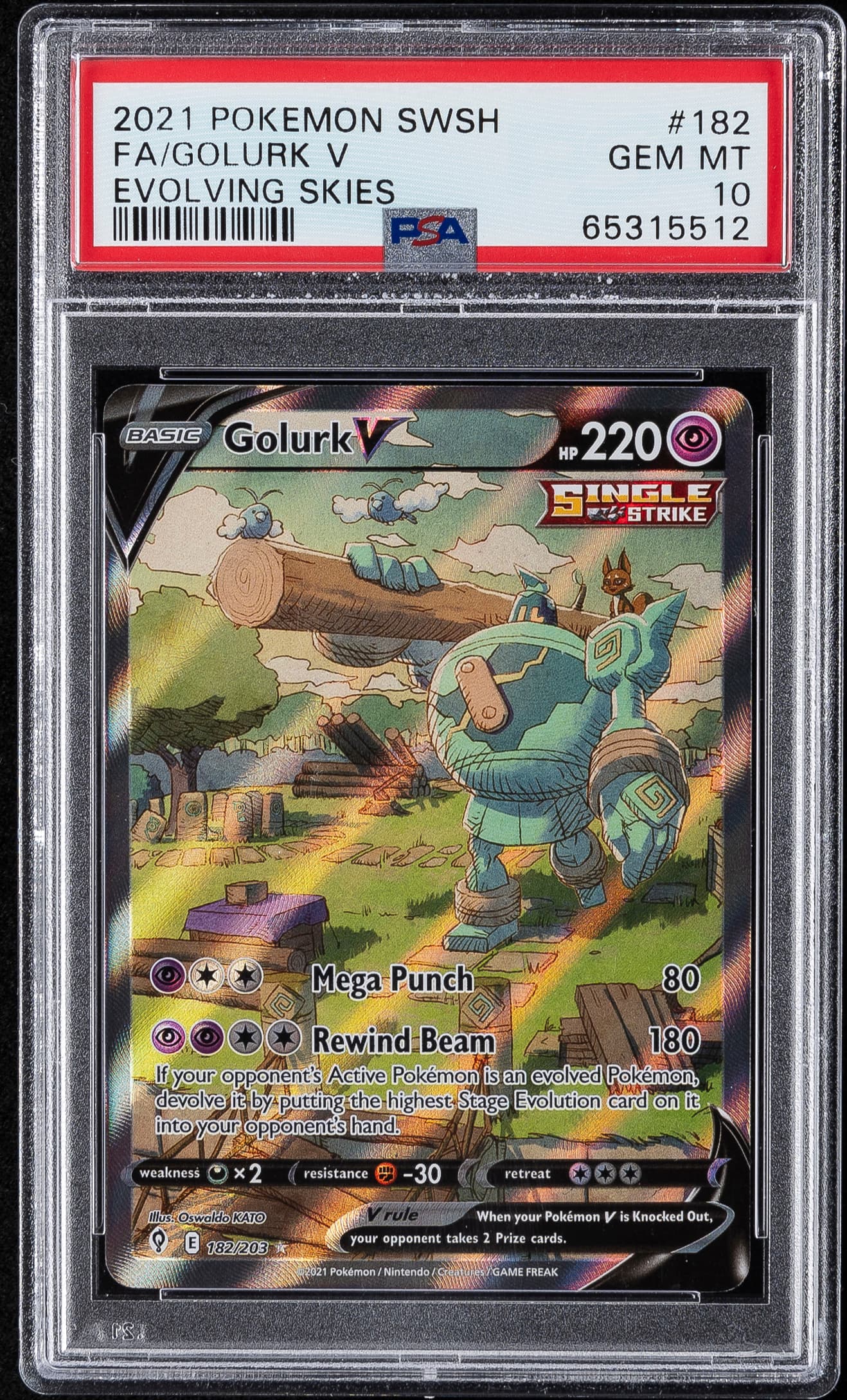 Full Art/Golurk V