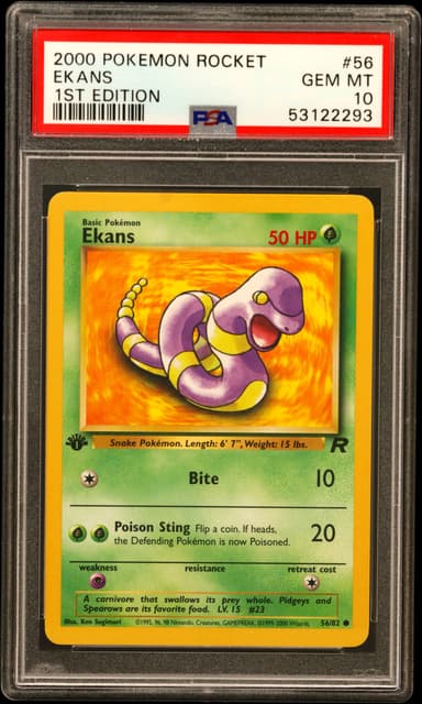 Ekans 1st Edition
