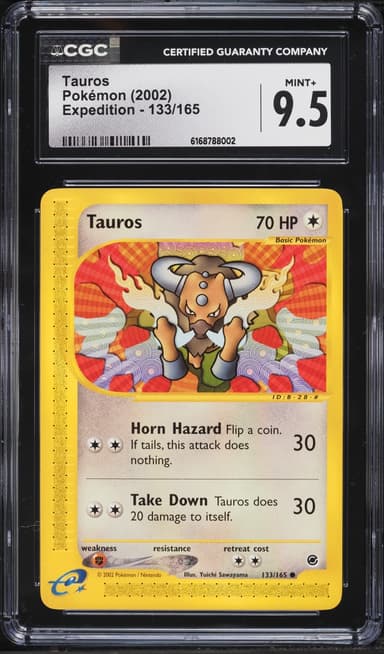 Pokemon Expedition Tauros #133