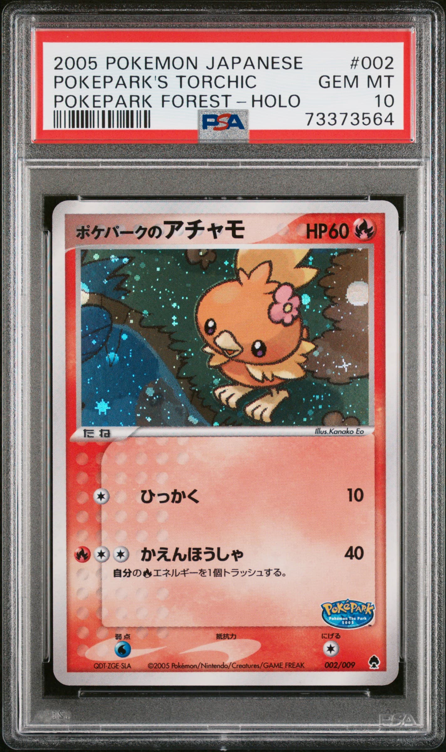 Pokepark's Torchic-Holo