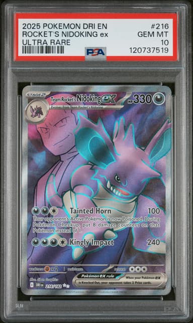 Team Rocket's Nidoking EX
