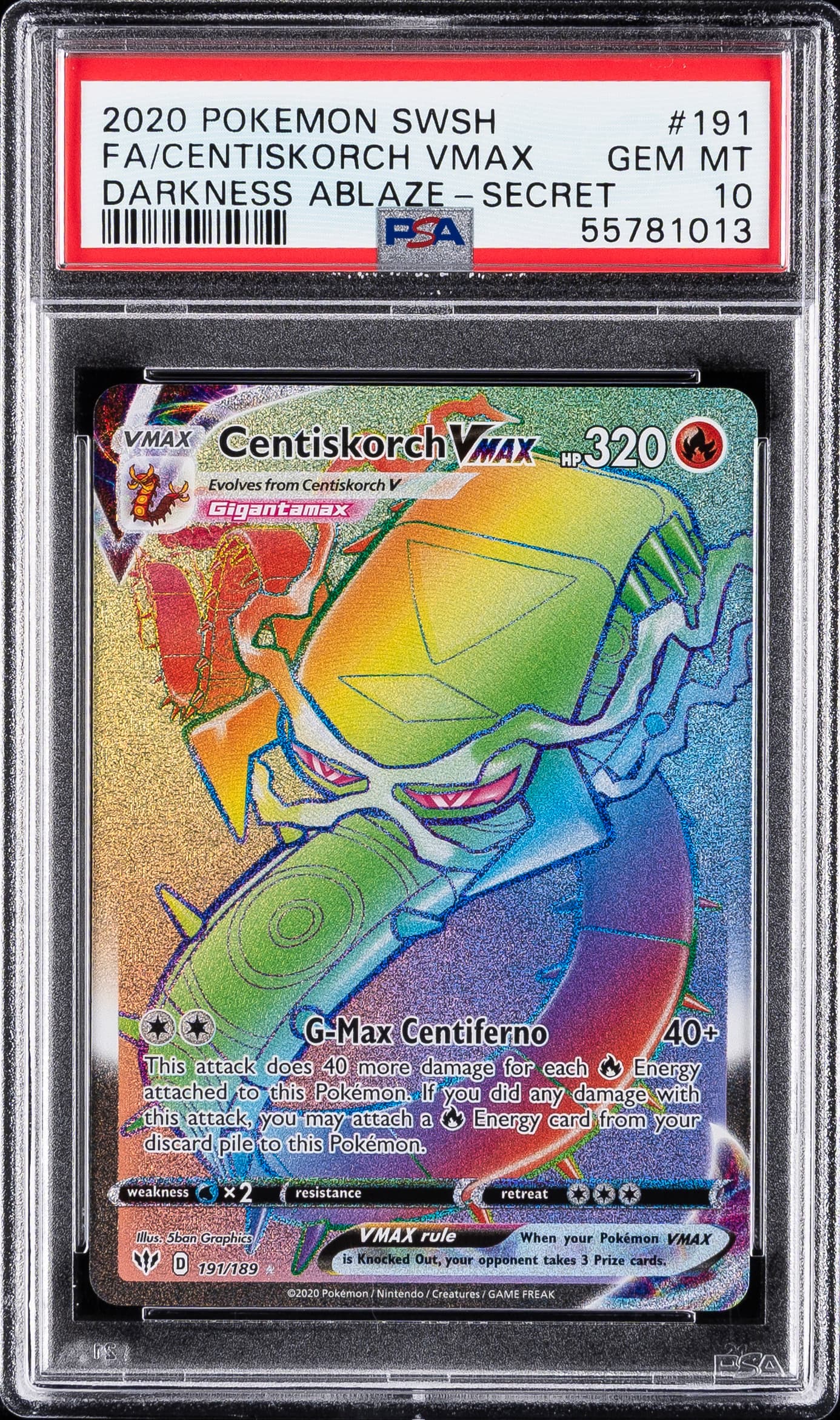 Full Art/Centiskorch Vmax