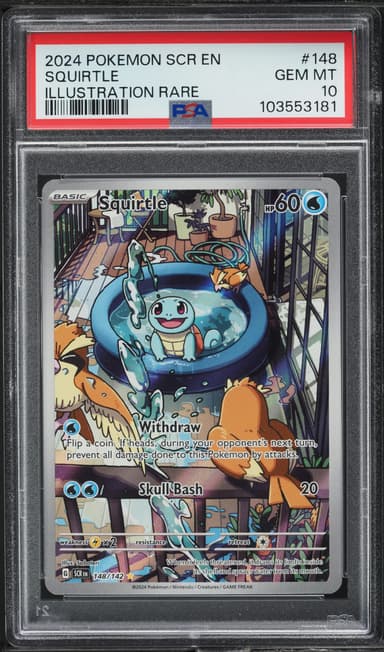 SCARLET & VIOLET STELLAR CROWN IR SQUIRTLE