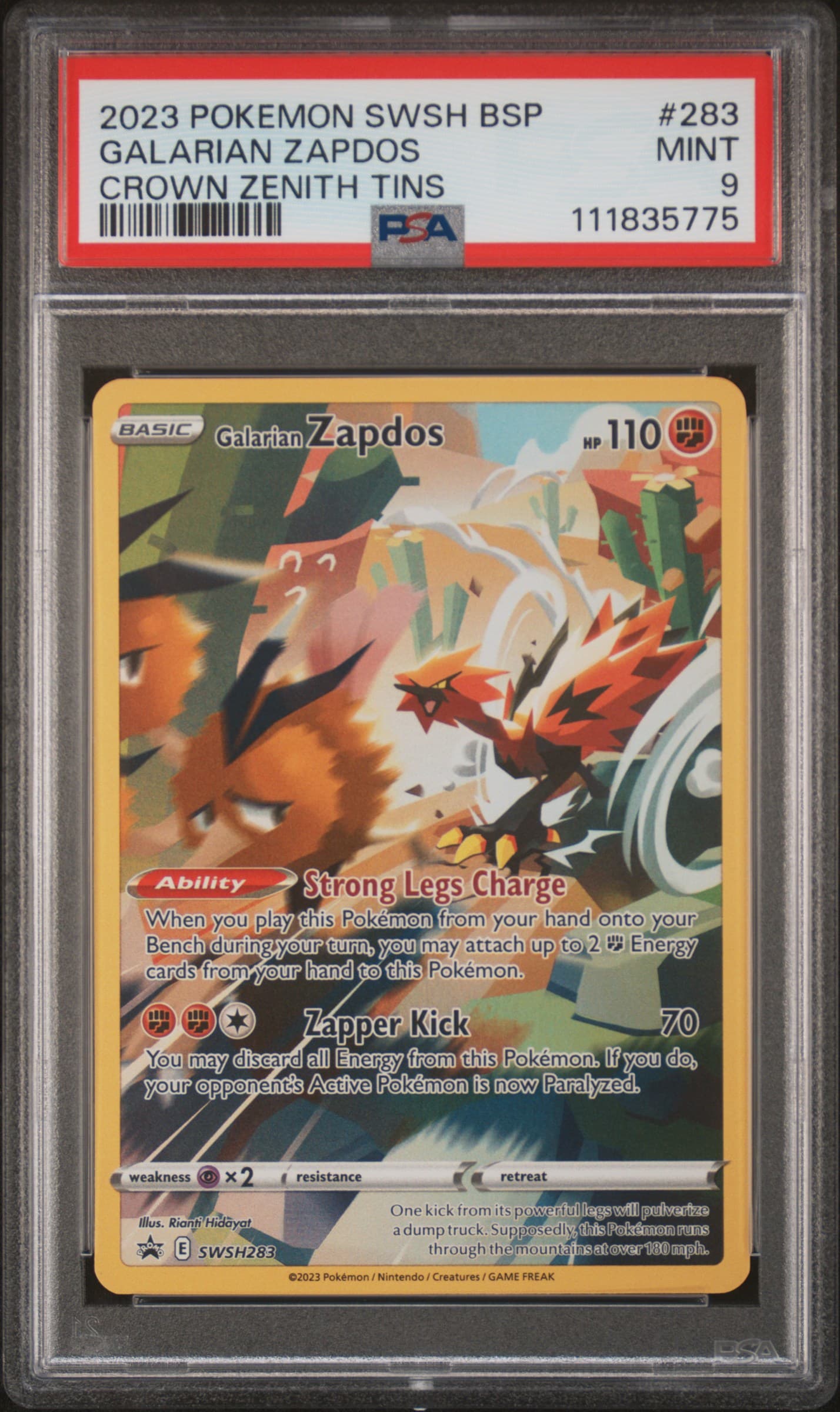 Galarian Zapdos