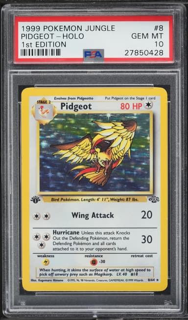 Pidgeot-Holo 1st Edition