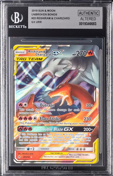 Reshiram & Charizard GX