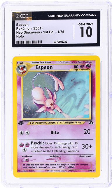 Espeon-Holo 1st Edition