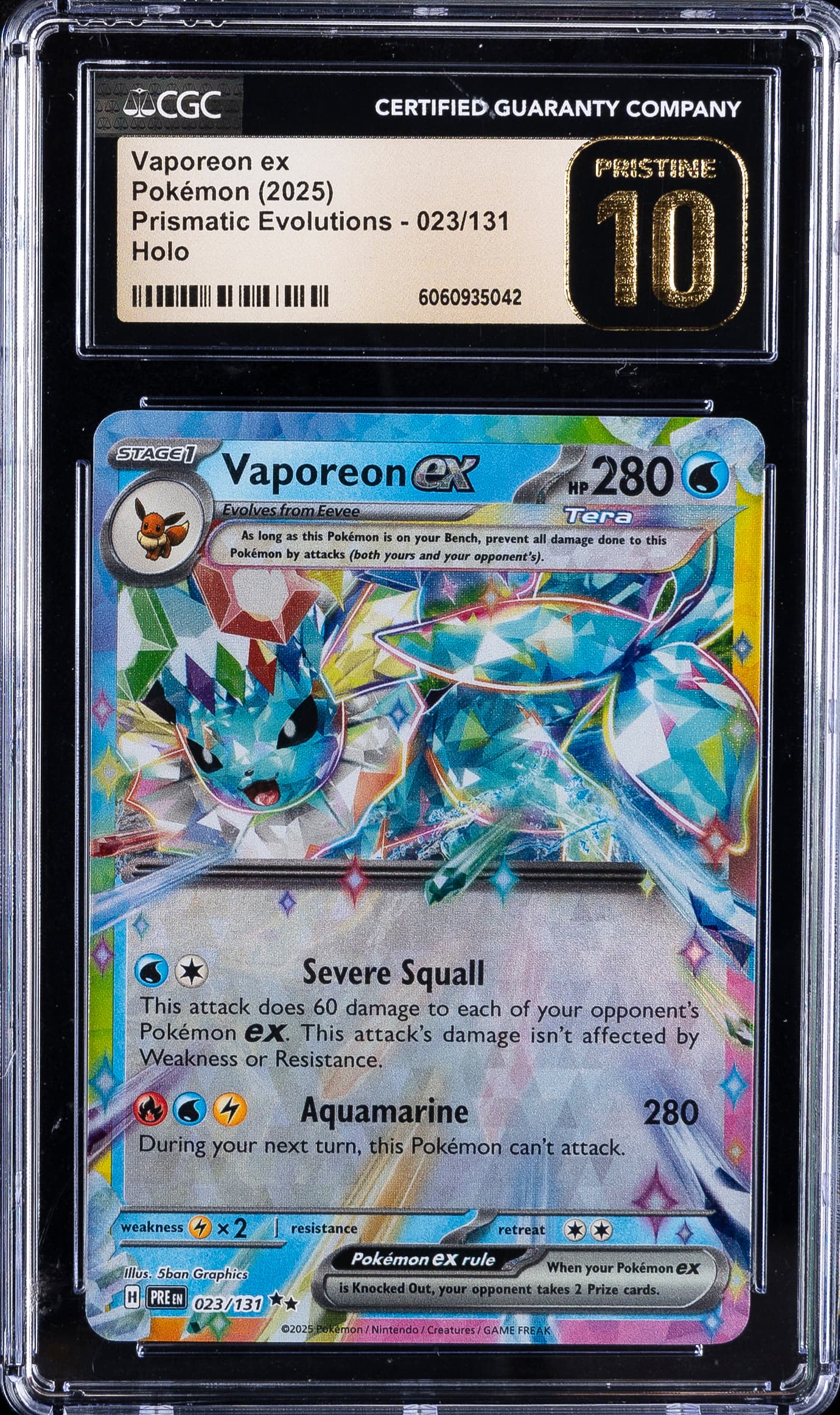 Vaporeon ex