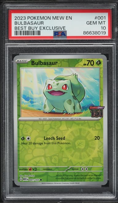 SV 151 BEST BUY EXCLUSIVE BULBASAUR