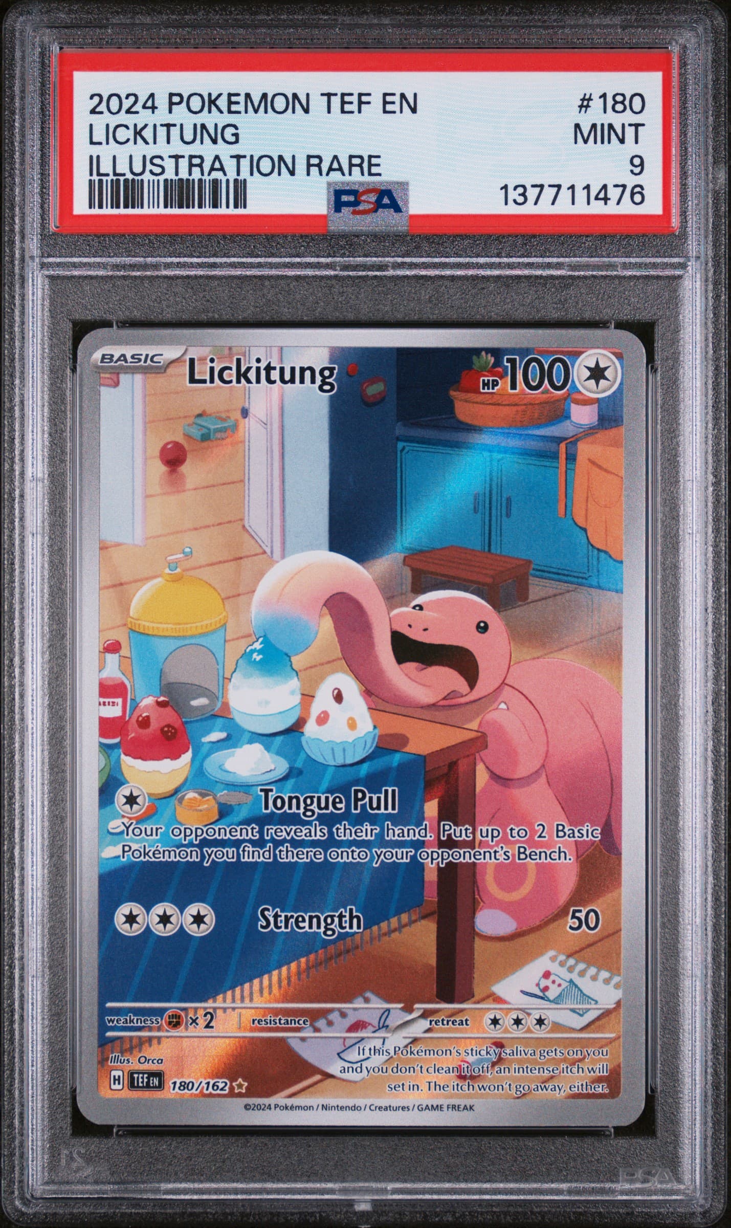 Lickitung Illustration Rare