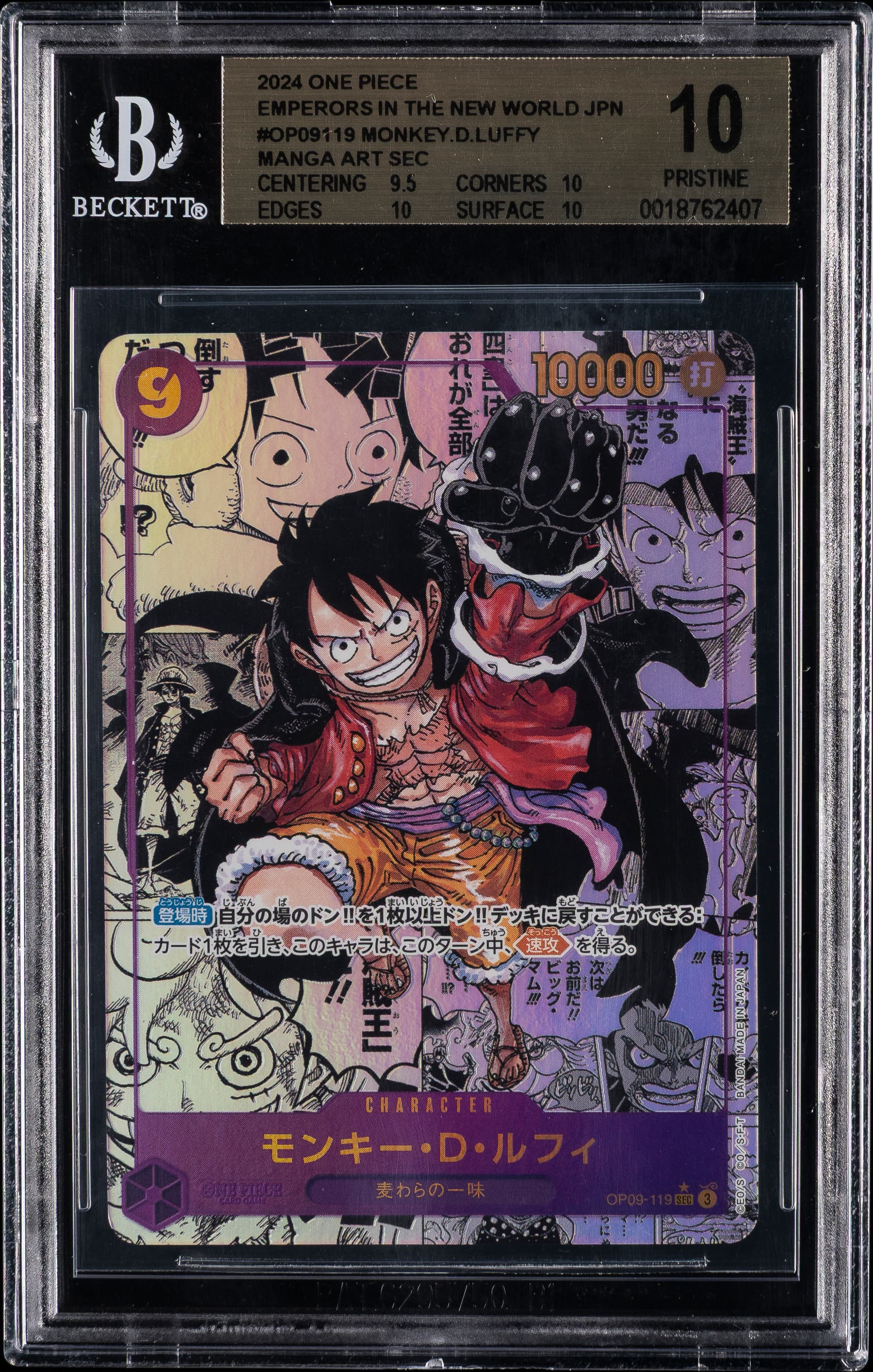 Monkey.D.Luffy  ART SEC