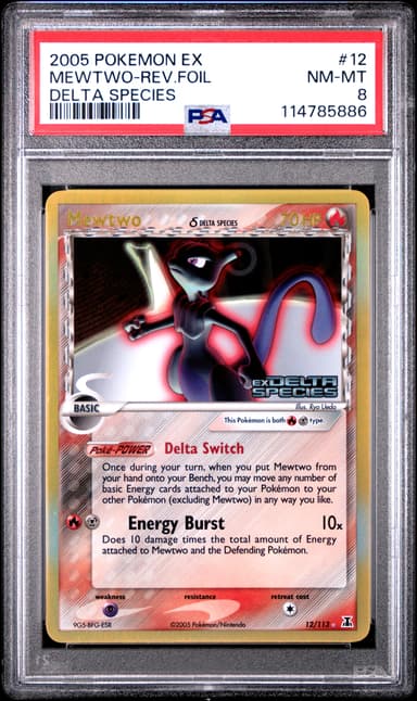 Mewtwo-Reverse Foil