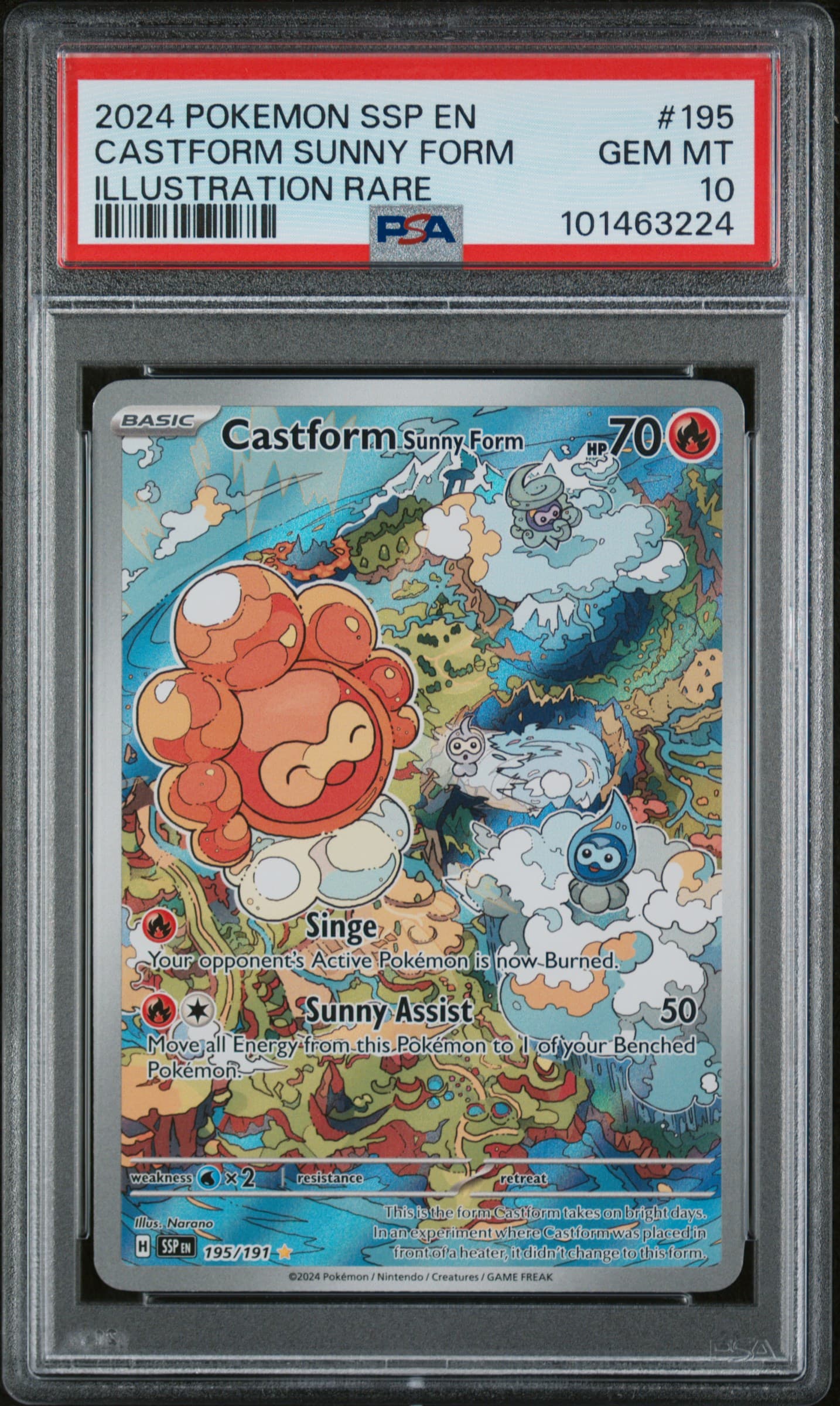Castform Sunny Form